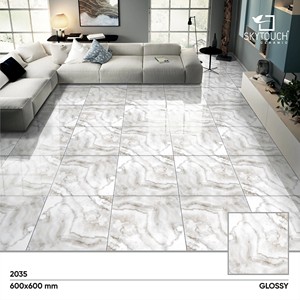 Los azulejos de porcelana con aspecto polaco indio más vendidos, diseño moderno, azulejos grandes para decoración del hogar, nuevos productos para suelo - Product Image 5