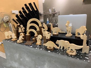 Juguete de equilibrio de madera con forma de Animal para niños, Animal de dibujos animados - Product Image 4