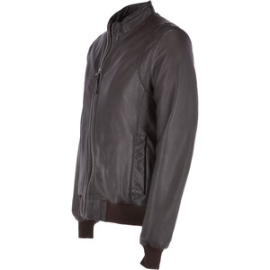 Chaqueta de béisbol Bomber personalizada para hombre, abrigos de cuero para invierno, venta al por mayor, 2022 - Product Image 3