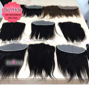 Extensions de cheveux humains Remy translucides, cheveux raides et transparents, tissés à la main, qualité supérieure, chevelures vierges, prix en gros - Product Image 3