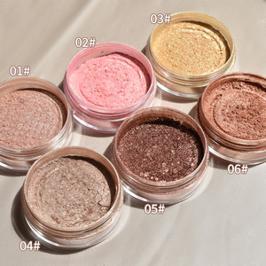 Maquillaje Profesional, 6 Colores, Bronceador con Brillo Diamante, Iluminador en Polvo Suelto con Perla Brillante - Product Image 4