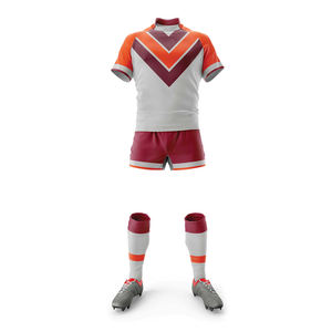Uniforme de Rugby de manga corta, uniforme de tamaño personalizado para equipo, novedad, 2021 - Product Image 3