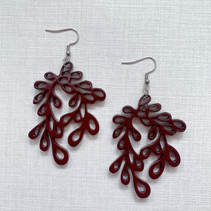 Haute qualité fait à la main mignon pendentif corne boucles d'oreilles Art et artisanat accessoire Offre Spéciale - Product Image 4