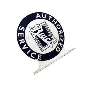 Panneaux publicitaires muraux vintage en métal et porcelaine, les plus vendus, pour l'extérieur, en gros - Product Image 2