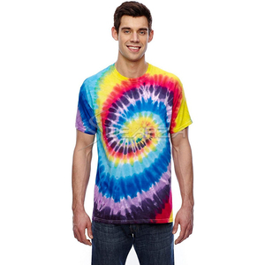 ขายร้อนการออกแบบล่าสุดแฟชั่นผู้ผลิตขายส่งฮิปฮอปผ้าฝ้ายเป็นมิตรกับสิ่งแวดล้อม Tie Dye เสื้อยืด - Product Image 1