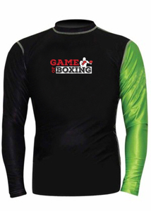 Vêtements de sport fitness, rashguards personnalisés sublimés pour MMA BJJ, manches longues, homme, polyester/nylon, marque personnalisée - Product Image 3