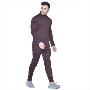 Nouvelle mode couleur assortie Logo personnalisé costume de sport de qualité supérieure hommes grand et grand sweat à capuche polaire 2 pièces survêtement Service OEM - Product Image 4