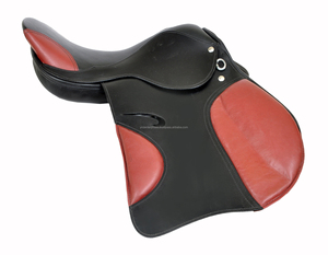 Y & Z เบาะหนังผู้ใหญ่ขนาด14-18, อานม้าแบบอังกฤษกระโดดปิดสัมผัส - Product Image 1