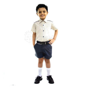 Uniformes escolares personalizados para estudiantes, ropa informal con cuello vuelto, uniforme escolar de algodón de alta calidad - Product Image 4