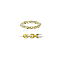 Bracelets et Joncs Certifiés Plaqué Or 14K, Diamant de Laboratoire Moissanite Taille Brillant, Style Hip-Hop, Cadeau de Fiançailles, Vente Flash