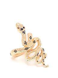 Rond de serviette serpent de luxe fait à la main porte-serviettes en métal pour Table fête de mariage noël Vintage nouveauté Design laiton porcelaine - Product Image 2