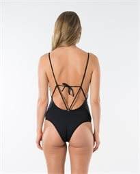 Traje de baño de mujer de talla grande de secado rápido respetuoso con el medio ambiente transpirable con patrón sólido/floral de logotipo personalizado de alta calidad - Product Image 5