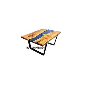 Creativo hecho a mano de lujo Metal resina epoxi casas decorativas y eventos planificador muebles para la mejor venta en precio al por mayor - Product Image 3