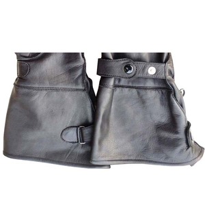 Gants de moto en cuir non doublés, compatibles écran tactile, en peau de mouton véritable de haute qualité, unis, pour hommes, printemps-été - Product Image 6