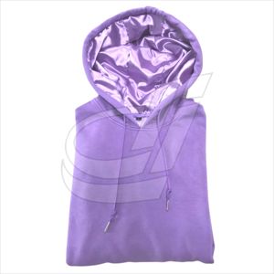 Sudadera con Capucha forrada de satén informal promocional para técnicas lavadas de buena calidad de tela de invierno - Product Image 6