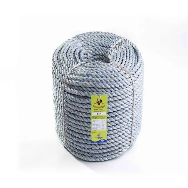 Atacado 2mm 3mm 4mm 5mm 6mm 7mm 8mm 10mm Nylon Corda Trançada 1-20mm PE/Poliéster/Cordas de Nylon