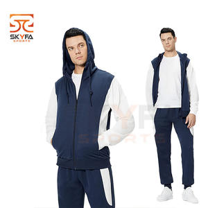 Combinaison de survêtement en coton/polyester, tenue d'hiver élégante, personnalisée, tendance pour l'extérieur - Product Image 4
