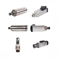 Alat mesin pendingin air 24000rpm, poros Motor 0,8kw dengan ER11, Collet BT30 komponen inti bantalan sendi