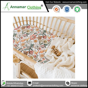 Sábana de algodón orgánico, Sábana de Moisés a la venta - Product Image 2