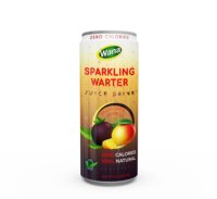 100% Natuurlijk Gesteriliseerd Calorievrij Sprankelend Perzik-Lime Frisdrankje 320ml Geblikte Verzamelde Kleurstof Gezonde Suiker-Vrije Drank Halal