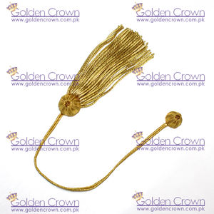 Borlas de lingotes de oro académico Borla de gorra de graduación de oro - Product Image 5