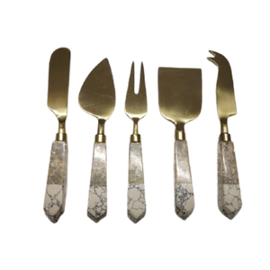 Ensemble de couverts de luxe de styliste, ensemble de pièces de couverts, tendance, cuillère, serveur, fourchette, couteau - Product Image 1