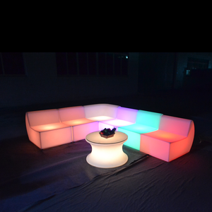 <span class=keywords><strong>Bar</strong></span> Promosi Menyala Grosir Luar Ruangan Pub Ruang Santai Plastik Menyala Furnitur Klub Malam Sofa Bercahaya Led - Product Image 3