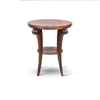Table d'appoint en acajou Watson, table console, design américain classique moderne, salon, maison, hôtel, meubles