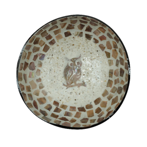 100% cuencos de ensalada orgánicos ecológicos de grado alimenticio hechos a mano cuencos de coco naturales hechos en Vietnam empaquetados en cartón - Product Image 3