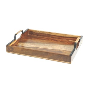 Plat de service Fête de mariage Décoration de table Traiteur Utilisation de service Plat de service en bois Décoration de table Fête de mariage - Product Image 1