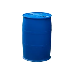 Satış 200 litre plastik kova Hdpe mavi plastik kova 55 galon açık üst plastik kova