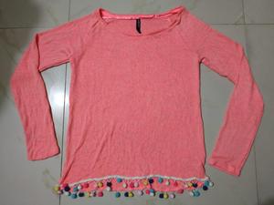 เสื้อผ้าแบรนด์หรูสำหรับผู้หญิง เสื้อแขนยาวลำลอง คอกลม ดีไซน์ทันสมัย เนื้อผ้านุ่ม สเวตเตอร์ สต็อกจำนวนมากจากบังกลาเทศ - Product Image 3