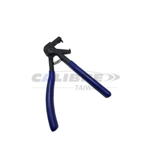 Alicates para quitar pesas de ruedas de acero Cr-Mo TAIWAN CALIBRE con cinta adhesiva, 150 mm de longitud, apertura de 10-25 mm, 1 año de garantía - Product Image 1