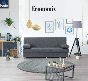 Modern Turkish Modular Foldable Click Clack <b>Sofa</b> <b>Bed</b> Teeny Living Room Bedroom Upholstered Fabric - Product Image 1