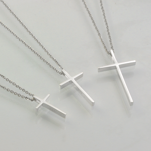 Sterling Silver Cross <b>Necklace</b> Jewelry Etc and Craftsmanship - Product Image 3
