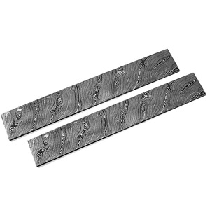 Acero de Damasco forjado para fabricación de cuchillos, barras y billeteras en blanco - Product Image 5