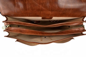 And Customize New Style Fashion Business <b>Leather</b> <b>Briefcase</b> For Men IHS-0258 - Product Image 5