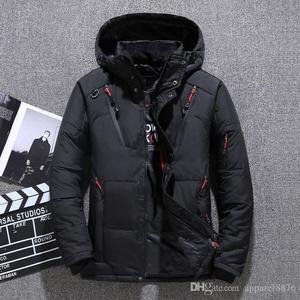 Chaquetas Acolchadas de Invierno Casuales al por Mayor, con Cierre, Talla Grande, Unisex, Resistentes al Agua y al Viento, con Cuello Alto para Exteriores - Product Image 2