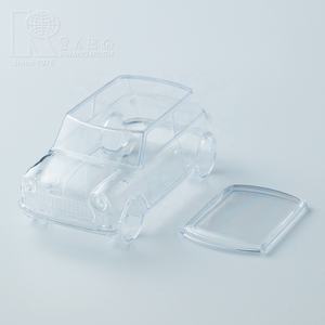 Boîte de rangement en plastique transparent en forme de mini voiture Kwang Hsieh - Product Image 2