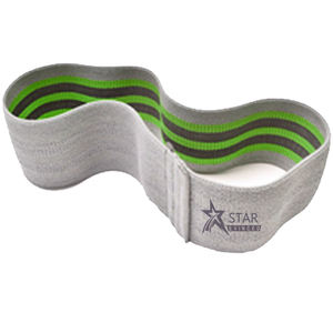 Haute Qualité Élastique Booty Bande De Résistance Jambe Musculation Personnalisable Logo Latex Bande De Résistance Haute Coton Fitness Hanche - Product Image 6