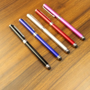 Stylo à bille promotionnel 2 en <span class=keywords><strong>1</strong></span> pince en métal stylet personnalisé stylet écran tactile stylet actif pour <span class=keywords><strong>apple</strong></span> ipad crayon - Product Image 3