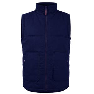 Chaleco de invierno personalizado al por mayor para hombre, ultraligero, acolchado con poliéster, transpirable, plegable, con cuello alto y tejido de estambre. - Product Image 5