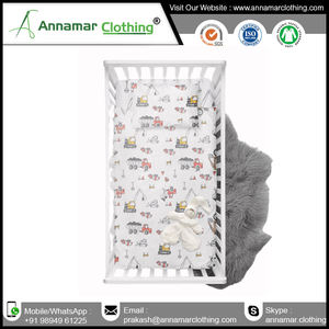 100% Micro Modal Draps de Lit Incroyable Bonne Qualité Doux Impression Drap De Lit pour Bébé - Product Image 5