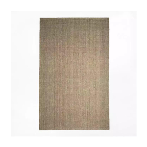 Alfombra de lana de cáñamo 100% superventas diseño único tejido a mano de La India disponible en stock tranquilo - Product Image 1