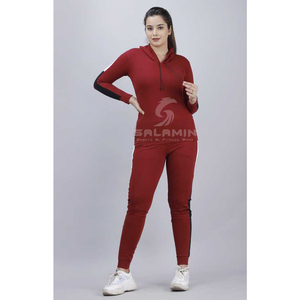 ชุดวอร์มมีฮู้ดสำหรับผู้หญิง,ชุดวอร์มใส่กลางแจ้งชุดวอร์มใส่วิ่งเล่นกีฬาผ้าสแปนเด็กซ์สำหรับฤดูหนาว - Product Image 1