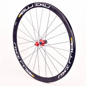 Ультра громкий 40 мм углеродное волокно ступица Велосипедное колесо 700C Велосипедное колесо дорожное Велосипедное колесо - Product Image 5