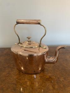 Bouilloire en cuivre artisanale de couleur bronze pour le thé et la casserole, haute qualité, ébullition rapide de l'eau, idéale pour la cuisine et l'hôtel - Product Image 2