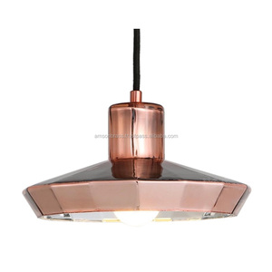 Lampe suspendue rétro industrielle en métal et cuivre, Vintage, pour la maison, la cour, le Bar - Product Image 4
