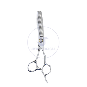 Tijeras de peluquero profesionales certificadas CE ISO | Tijeras de peluquería y corte de pelo de acero inoxidable de primera calidad - Product Image 2