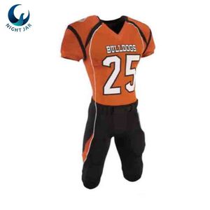 Maillots De Football américain Personnalisé Pas Cher Authentique Cousu Collèges Américains Équipes Uniformes De Football - Product Image 3